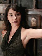 Lovely brunette dominatrix